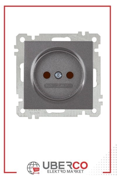 2100 606 0295Candela Mek+Tuş Topraksız Priz Çocuk Korumalı - FümeCandela Mek+Tuş Topraksız Priz Çocuk Korumalı - Füme |{ubercoelektromarket}