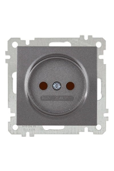 2100 606 0295Candela Mek+Tuş Topraksız Priz Çocuk Korumalı - FümeCandela Mek+Tuş Topraksız Priz Çocuk Korumalı - Füme |{ubercoelektromarket}