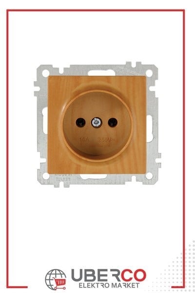 2100 601 0258Candela Mek+Tuş Topraksız Priz - MeşeCandela Mek+Tuş Topraksız Priz - Meşe | MUTLUSAN{ubercoelektromarket}
