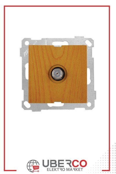 2100 172 0158Candela Mek+Tuş TV Prizi F Dişi - MeşeCandela Mek+Tuş TV Prizi F Dişi - Meşe | MUTLUSAN{ubercoelektromarket}