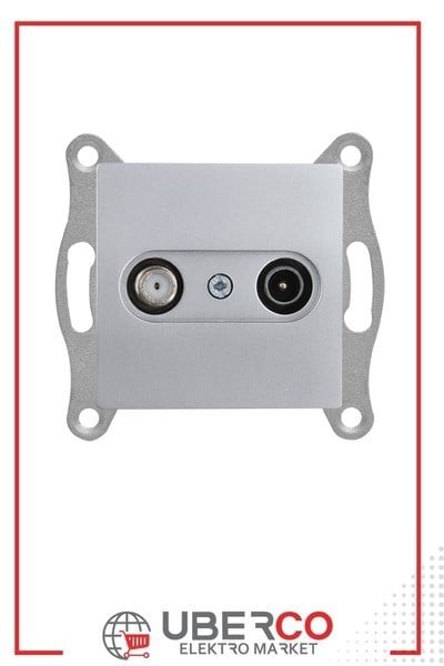 2100 156 0282Candela Mek+Tuş TV-Sat Prizi (Geçişli) 4DB/F Konnektörlü - İnoxCandela Mek+Tuş TV-Sat Prizi 4DB-F Konnektörlü - İnox{ubercoelektromarket}