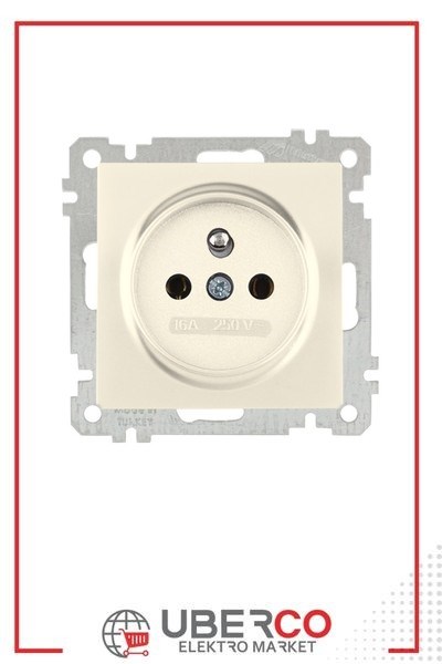 2100 615 0202Candela Mek+Tuş UPS (Fransız) Prizi - KremCandela Mek+Tuş UPS (Fransız) Prizi - Krem | MUTLUSAN{ubercoelektromarket}