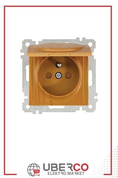 2100 618 0258Candela Mek+Tuş UPS Kapaklı (Fr.) Priz Çocuk Korumalı - MeşeCandela Mek+Tuş UPS Kapaklı (Fr.) Priz Çocuk Korumalı - Meşe{ubercoelektromarket}
