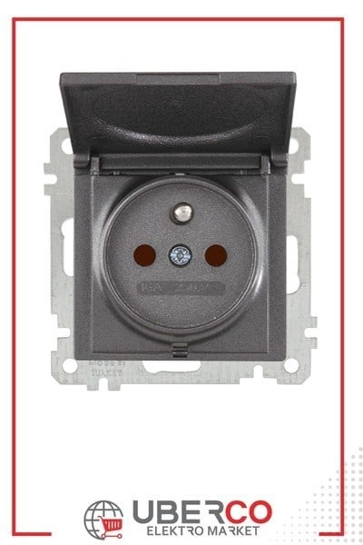 2100 618 0295Candela Mek+Tuş UPS Kapaklı (Fr.) Priz Çocuk Korumalı - FümeCandela Mek+Tuş UPS Kapaklı (Fr.) Priz Çocuk Korumalı - Füme{ubercoelektromarket}