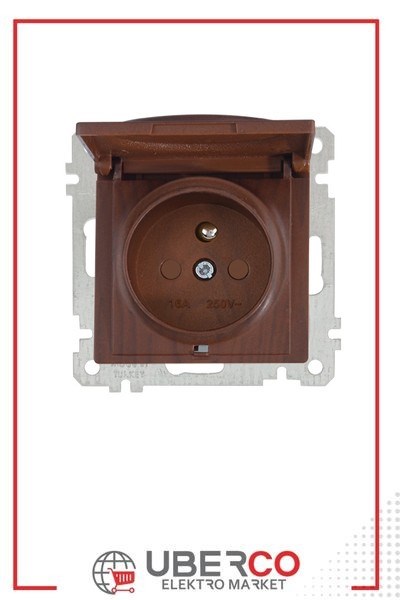 2100 618 0257Candela Mek+Tuş UPS Kapaklı (Fr.) Priz Çocuk Korumalı - CevizCandela Mek+Tuş UPS Kapaklı Priz Çocuk Korumalı - Ceviz{ubercoelektromarket}