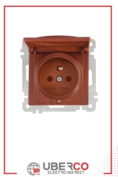 2100 618 0256Candela Mek+Tuş UPS Kapaklı (Fr.) Priz Çocuk Korumalı - KirazCandela Mek+Tuş UPS Kapaklı Priz Çocuk Korumalı - Kiraz{ubercoelektromarket}