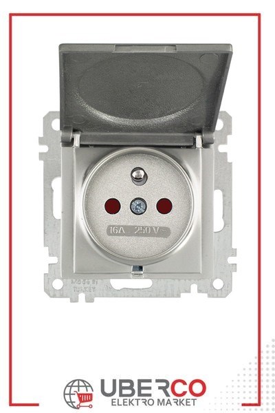 2100 618 0283Candela Mek+Tuş UPS Kapaklı (Fr.) Priz Çocuk Korumalı - TitanyumCandela Mek+Tuş UPS Kapaklı Priz Çocuk Korumalı - Titanyum{ubercoelektromarket}