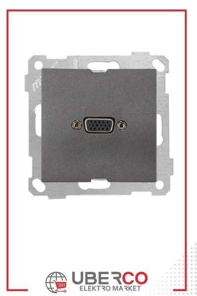 2100 460 0195Candela Mek+Tuş Vga Priz - FümeCandela Mek+Tuş Vga Priz - Füme | MUTLUSAN{ubercoelektromarket}