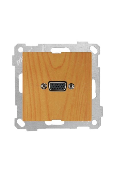 2100 460 0158Candela Mek+Tuş Vga Priz - MeşeCandela Mek+Tuş Vga Priz - Meşe | MUTLUSAN{ubercoelektromarket}