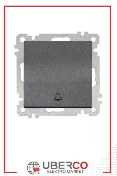 2100 407 0295ZCandela Mek+Tuş Zil Anahtarı (Vidalı) - FümeCandela Mek+Tuş Zil Anahtarı (Vidalı) - Füme | MUTLUSAN{ubercoelektromarket}