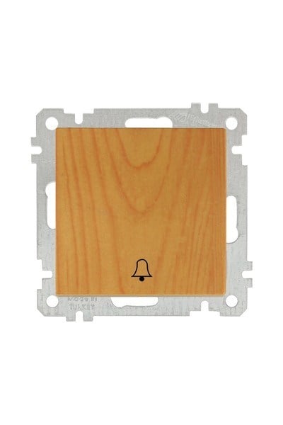 2100 407 0258ZCandela Mek+Tuş Zil Anahtarı (Vidalı) - MeşeCandela Mek+Tuş Zil Anahtarı (Vidalı) - Meşe | MUTLUSAN{ubercoelektromarket}
