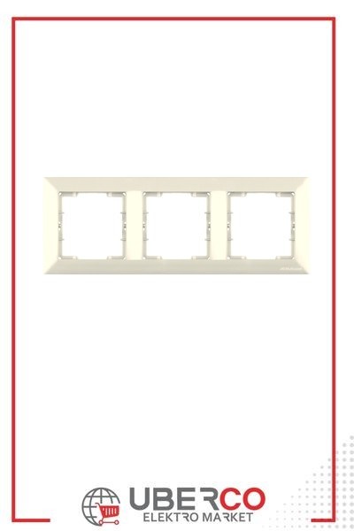 2125 800 1302Candela Üçlü Yatay Çerçeve - KremCandela Üçlü Yatay Çerçeve - Krem | Mutlusan{ubercoelektromarket}