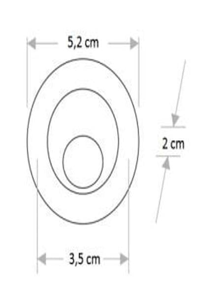 CT-5268G1.5W POWER LED UFO SPOT (SATİN KASA)(GÜNIŞIĞI)CATA CT-5268G 1.5W UFO SPOT SATİN GÜNIŞIĞI -- CATA -- ubercoelektromarket