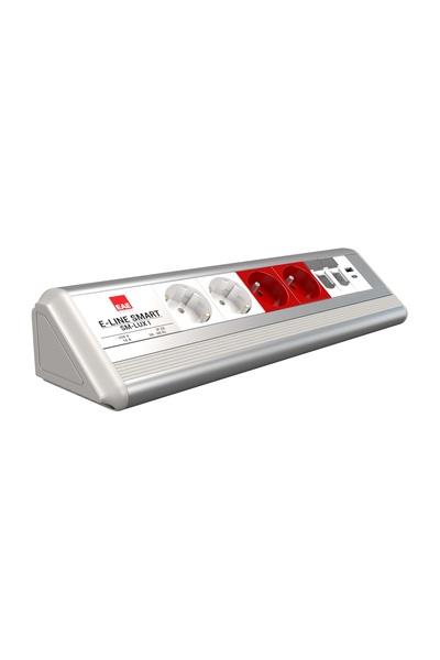 3404546Eae SM-LUX Masaüstü Priz Bloğu, 2 Şebeke, 2 UPS, 2 Data, USB Type A+CEAE 3404546 Eae SM-LUX Masaüstü Priz Bloğu, 2 Şebeke, 2 UPS, 2 Data, USB Type A+C | EAE | ubercoelektromarket.com{ubercoelektromarket}