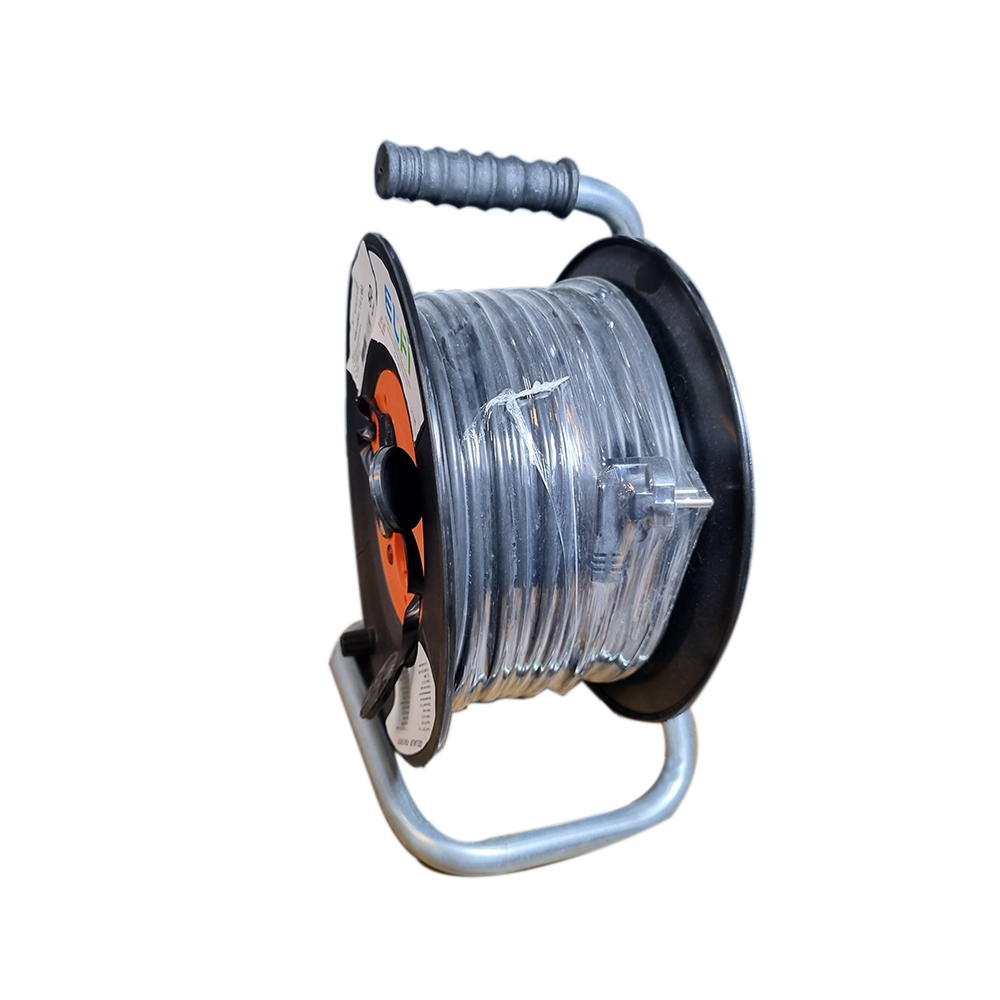 Elfi Makaralı Kablo 50 Metre 3 G 1,5MM Siyah