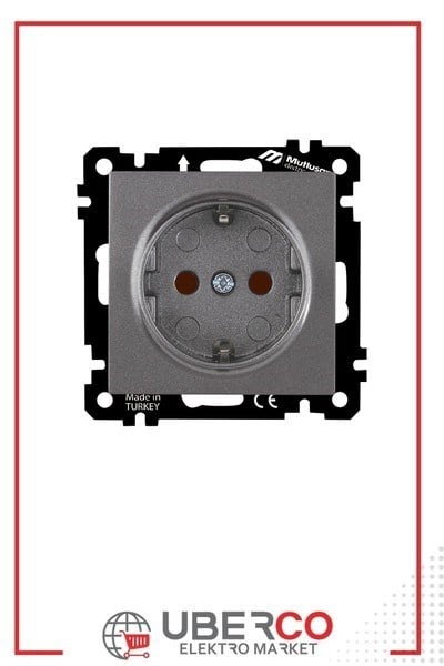 2270 605 0295Mutlusan Elitra Plus Mek+Tuş Topraklı Priz Çocuk Korumalı - FümeElitra Plus Mek+Tuş Topraklı Priz Çocuk Korumalı - Füme{ubercoelektromarket}