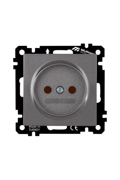 2270 606 0295Mutlusan Elitra Plus Mek+Tuş Topraksız Priz Çocuk Korumalı - FümeElitra Plus Mek+Tuş Topraksız Priz Çocuk Korumalı - Füme{ubercoelektromarket}