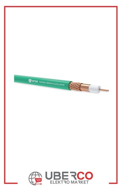 ERSE FDER019600100065LErse COAXIAL MINI/U-6 Cu/Cu PVC Koaksiyel (Anten) KablosuErse COAXIAL MINI-U-6 Cu-Cu PVC Koaksiyel Kablosu Anten{ubercoelektromarket}