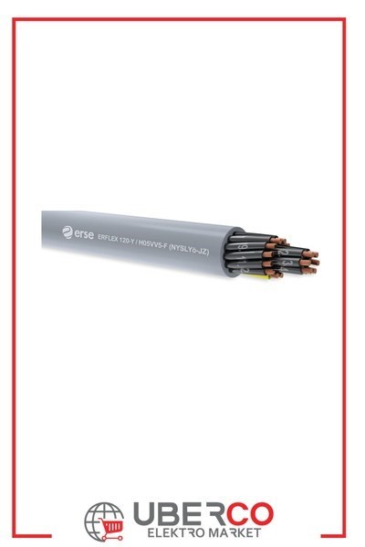 ERSE 3303875363Erse ERFLEX 120-Y / H05VV5-F (NYSLYö) 36x0,75 Kumanda KablosuErse ERFLEX 120-Y - H05VV5-F (NYSLYö) 36x0,75 Kumanda{ubercoelektromarket}