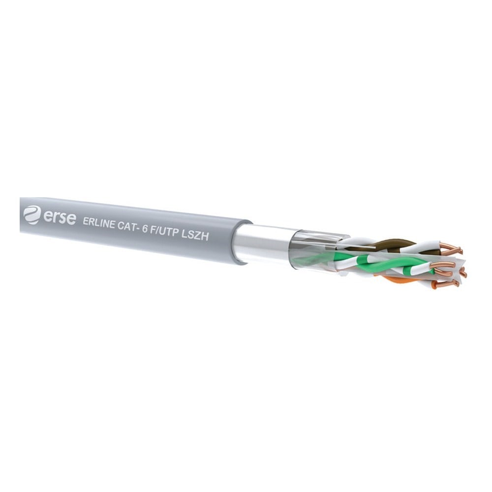 ERSE FDER0146004A0023GErse ERLINE CAT-6 F/UTP LSZH 4x2x23 AWG Veri İletişim (Cat 6) KablosuErse ERLINE CAT-6 F-UTP LSZH 4x2x23 AWG Veri İletişim Cat 6{ubercoelektromarket}