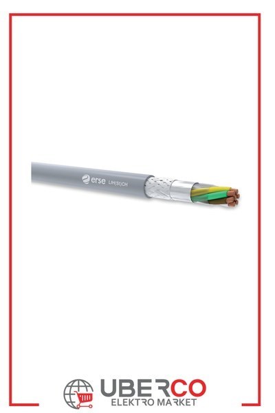 ERSE 322634083Erse LIH(St)CH 8x0,34 Sinyal (Blendajlı) KablosuErse LIH(St)CH 8x0,34 Sinyal Kablosu Ekranlı Sinyal{ubercoelektromarket}