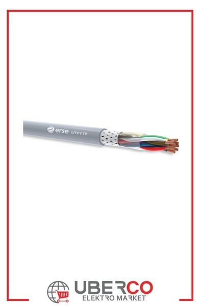 ERSE 321215163Erse LIYCY-TP 16x2x1,5 Sinyal (Blendajlı) KablosuErse LIYCY-TP 16x2x1,5 Sinyal Kablosu Ekranlı Sinyal{ubercoelektromarket}