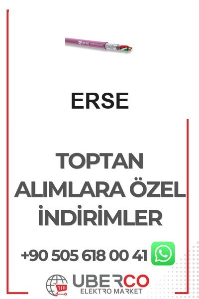 ERSE FDER022500100064MErse PROFIBUS-DP 1x2x0,64 mm Veri İletişim KablosuErse PROFIBUS-DP 1x2x0,64 mm Veri İletişim Kablosu{ubercoelektromarket}