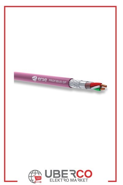 ERSE FDER022500100064MErse PROFIBUS-DP 1x2x0,64 mm Veri İletişim KablosuErse PROFIBUS-DP 1x2x0,64 mm Veri İletişim Kablosu{ubercoelektromarket}