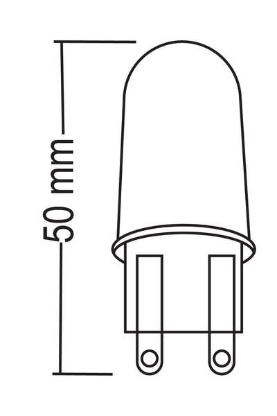 FL-1152Forlife FL-1152 7w 220v G9 Mini AmpulForlife FL-1152 7w 220v G9 Mini Ampul{ubercoelektromarket}