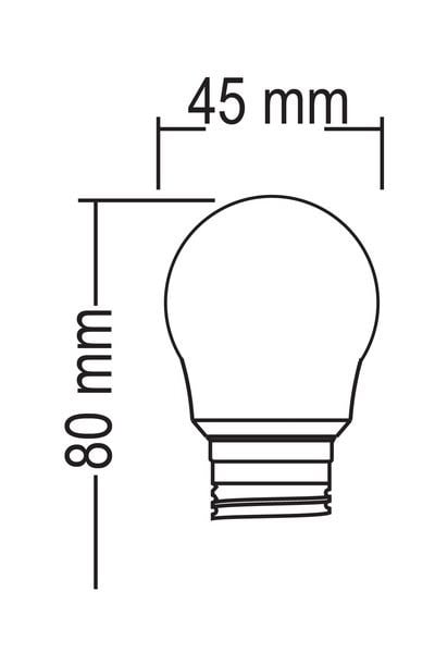 FL-1223Forlife FL-1223 4w E27 G45 Top RustikForlife FL-1223 4w E27 G45 Top Rustik{ubercoelektromarket}