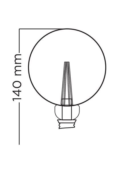 FL-1228Forlife FL-1228 6w E27 G95 Glop RustikForlife FL-1228 6w E27 G95 Glop Rustik{ubercoelektromarket}