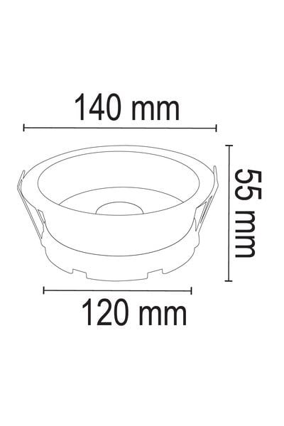 FL-2016 BAForlife FL-2016 BA Profesyonel Downlight 18WForlife FL-2016 BA Profesyonel Downlight 18W{ubercoelektromarket}