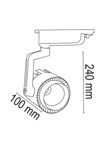 FL-2233Forlife FL-2233 30 Watt Ray SpotForlife FL-2233 30 Watt Ray Spot{ubercoelektromarket}