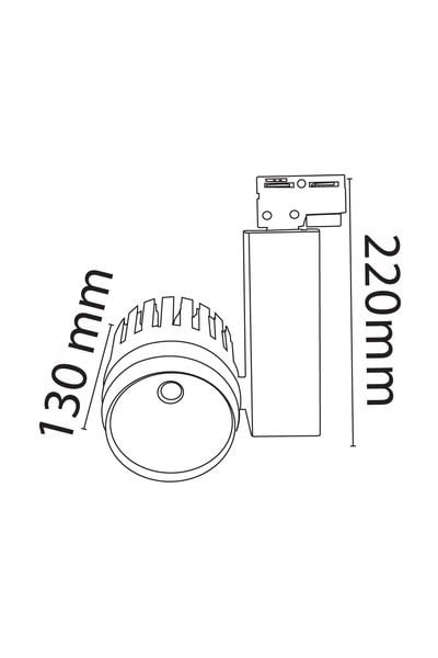 FL-2235Forlife FL-2235 30 Watt Ray SpotForlife FL-2235 30 Watt Ray Spot{ubercoelektromarket}