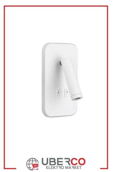 FL-2298 BForlife FL-2298 B Yatak Başı Armatür 13W BeyazForlife FL-2298 B Yatak Başı Armatür 13W Beyaz{ubercoelektromarket}