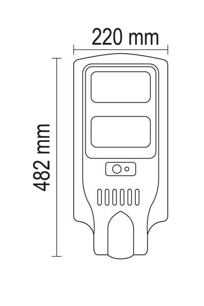FL-3101Forlife FL-3101 200w Solar Sokak Armatürü IP65Forlife FL-3101 200w Solar Sokak Armatürü IP65{ubercoelektromarket}