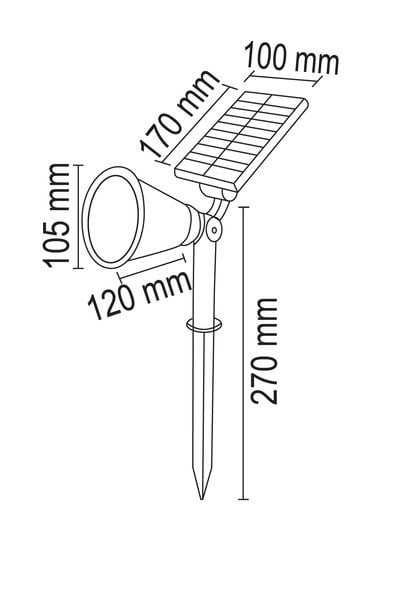 FL-3121Forlife FL-3121 30w Solar Çim Armatürü IP65Forlife FL-3121 30w Solar Çim Armatürü IP65{ubercoelektromarket}