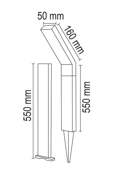 FL-3125Forlife FL-3125 10w Solar Bolard Armatür IP65Forlife FL-3125 10w Solar Bolard Armatür IP65{ubercoelektromarket}