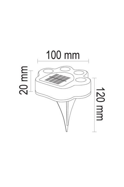 FL-3257Forlife FL-3257 5w Solar Bahçe Armatürü IP65Forlife FL-3257 5w Solar Bahçe Armatürü IP65{ubercoelektromarket}