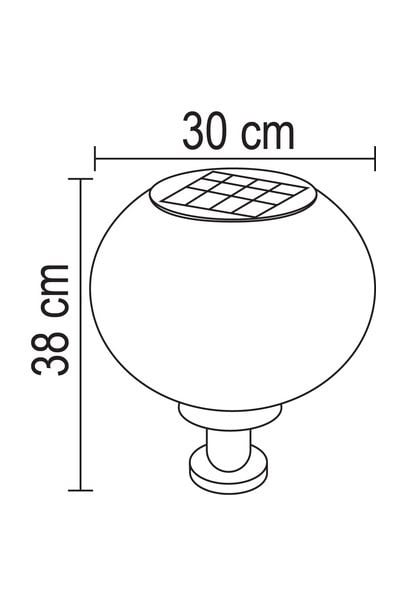 FL-3320Forlife FL-3320 60w Solar Set Üstü Armatür IP65Forlife FL-3320 60w Solar Set Üstü Armatür IP65{ubercoelektromarket}
