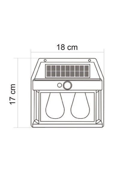 FL-3331Forlife FL-3331 24w Solar Dekoratif Bahçe Armatürü 12W IP65Forlife FL-3331 24w Solar Dekoratif Bahçe Armatürü 12W IP65{ubercoelektromarket}