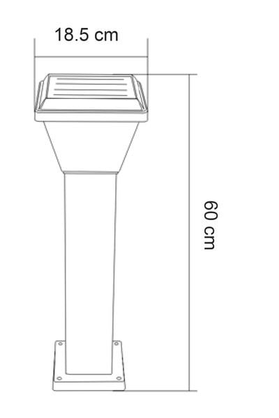 FL-3343Forlife FL-3343 100w Solar Bahçe Armatürleri IP65Forlife FL-3343 100w Solar Bahçe Armatürleri IP65{ubercoelektromarket}