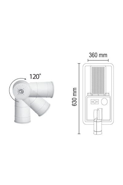 FL-3350Forlife FL-3350 180w Solar Sokak Armatürü IP65Forlife FL-3350 180w Solar Sokak Armatürü IP65{ubercoelektromarket}