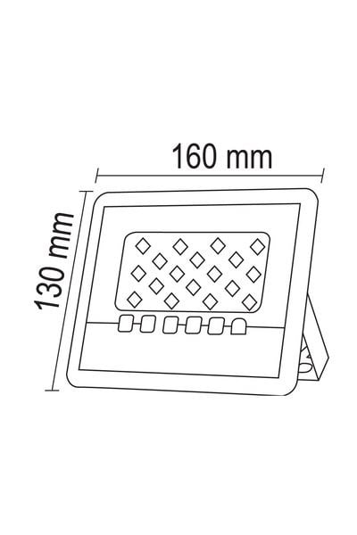 FL-3370Forlife FL-3370 120w Solar Projektör IP65Forlife FL-3370 120w Solar Projektör IP65{ubercoelektromarket}