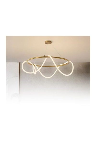 FL-4514 GDForlife FL-4514 GD Sarkıt Tavan Armatürü GoldForlife FL-4514 GD Sarkıt Tavan Armatürü Gold{ubercoelektromarket}