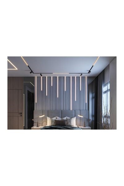 FL-5513 DD-SForlife FL-5513 DD Silver 33 Cm Kompakt Lensli Magnet Armatür Dali Dimli Silver 18WForlife FL-5513 DD Silver 33 Cm Kompakt Lensli Magnet{ubercoelektromarket}