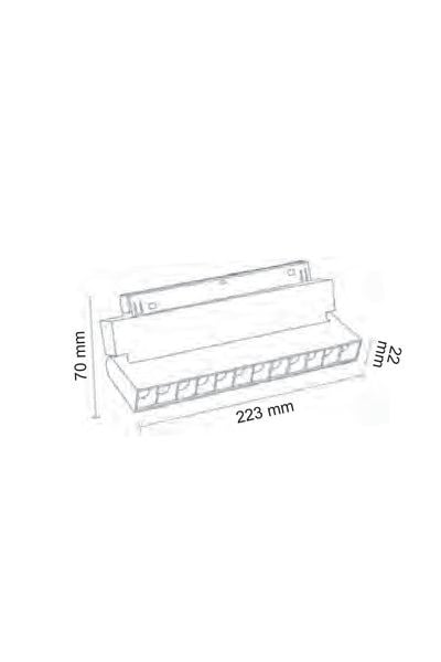 FL-5522 D-PForlife FL-5522 D Platin 22 Cm Hareketli Kompakt Lensli Magnet Armatür Dimli Platin 12WForlife FL-5522 D Platin 22 Cm Hareketli Kompakt Lensli{ubercoelektromarket}