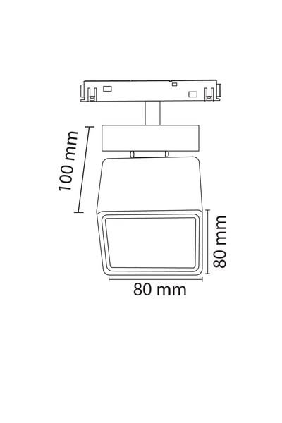 FL-5576 DForlife FL-5576 D Magnet Ray Spot Dimli 10WForlife FL-5576 D Magnet Ray Spot Dimli 10W{ubercoelektromarket}