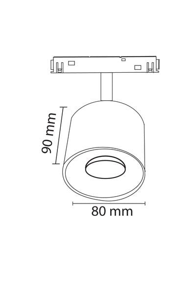 FL-5577 DForlife FL-5577 D Magnet Ray Spot Dimli 10WForlife FL-5577 D Magnet Ray Spot Dimli 10W{ubercoelektromarket}