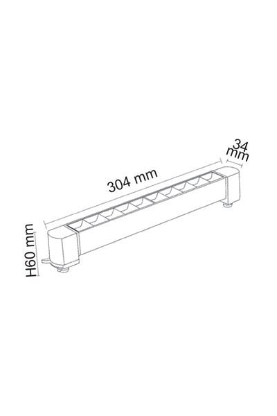 FL-5582 BSForlife FL-5582 BS 30 Cm Kompakt Lensli Monofaze Ray Armatürleri 20W Hareketli Ray ArmatürüForlife FL-5582 BS 30 Cm Kompakt Lensli Monofaze Ray{ubercoelektromarket}
